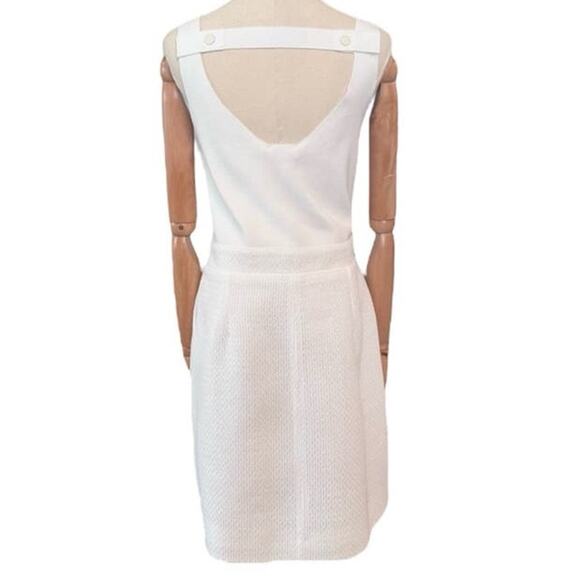 Ted Baker ANITRA WHITE Mini Dress open back size 3 USA size 8 - Picture 8 of 14